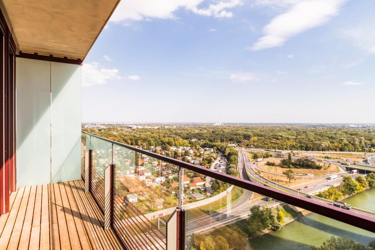 Triiiple Tower Dream Apartments With Rooftop-Summer-Pool Vienna Exterior photo